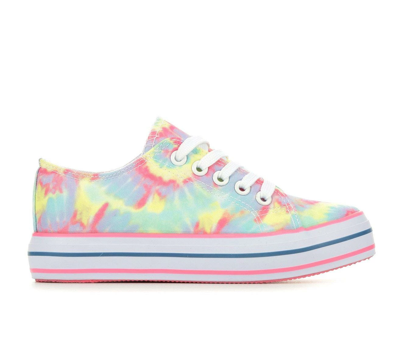 Girls' Paris Blues Little Kid Mila Platform Sneakers 1 Girls' Paris Blues Little Kid Mila Platform Sneakers