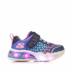 Girls' Skechers Toddler Heart Lights Sweetheart Light-Up Sneakers
