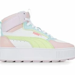 Girls' Puma Big Kid Karmen Rebelle Mid Sneakers -Reebok Shop 1 1013