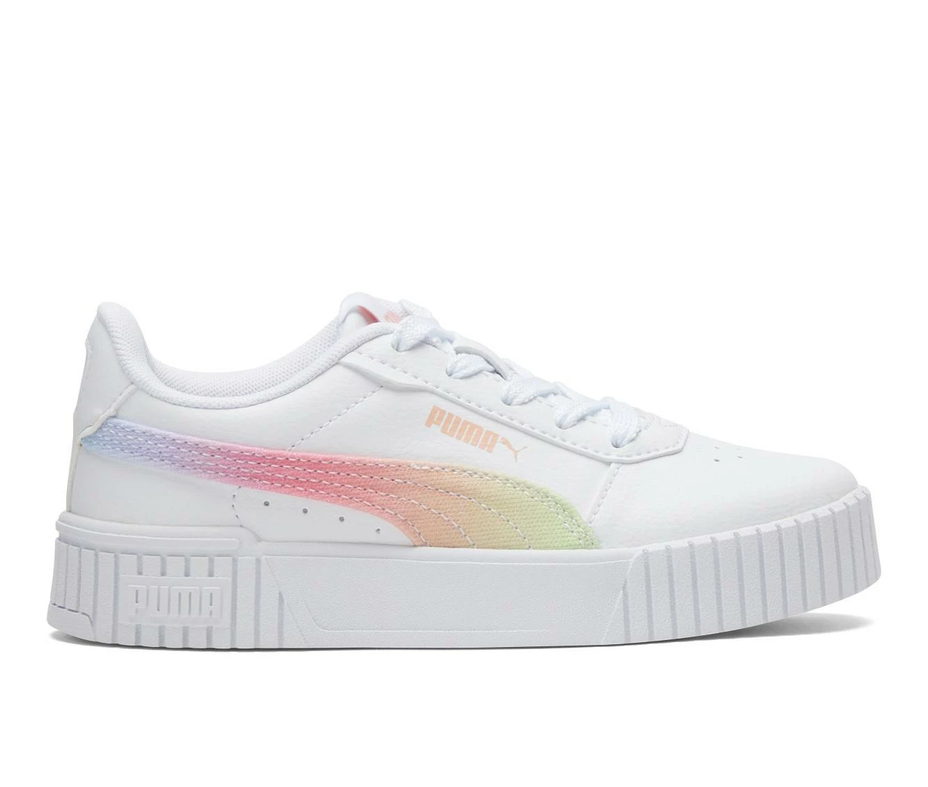 Girls' Puma Little Kid Carina 2.0 Butterfly Sneakers 2 Girls' Puma Little Kid Carina 2.0 Butterfly Sneakers - Image 2