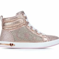 Girls' Skechers Little Kid & Big Kid Shoutouts Starry Aligned High-Top Sneakers