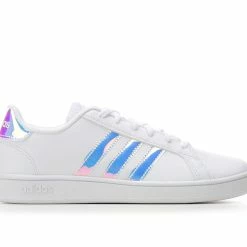 Girls' Adidas Little Kid & Big Kid Grand Court Sneakers