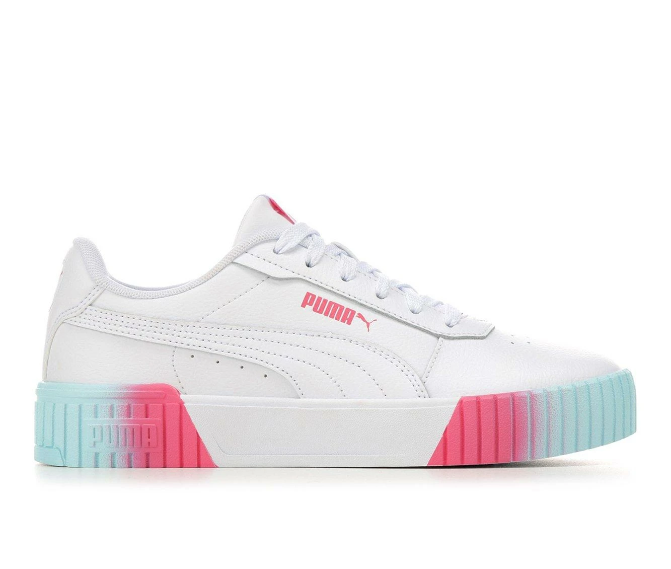 Girls' Puma Big Kid Carina 2.0 Fade Sneakers 2 Girls' Puma Big Kid Carina 2.0 Fade Sneakers - Image 2