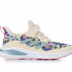 Girls' Adidas Little Kid Fortarun Strap Sustainable Running Shoes