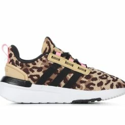 Girls' Adidas Little Kid & Big Kid Racer TR 21 Print Sustainable Running Shoes