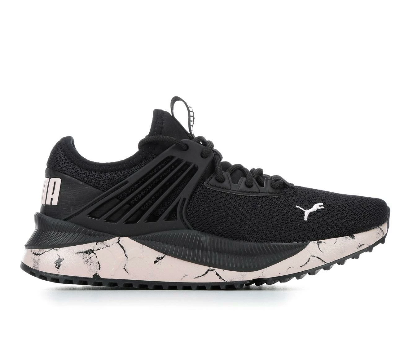 Girls' Puma Big Kid Pacer Future Marble Slip-On Running Shoes 2 Girls' Puma Big Kid Pacer Future Marble Slip-On Running Shoes - Image 2