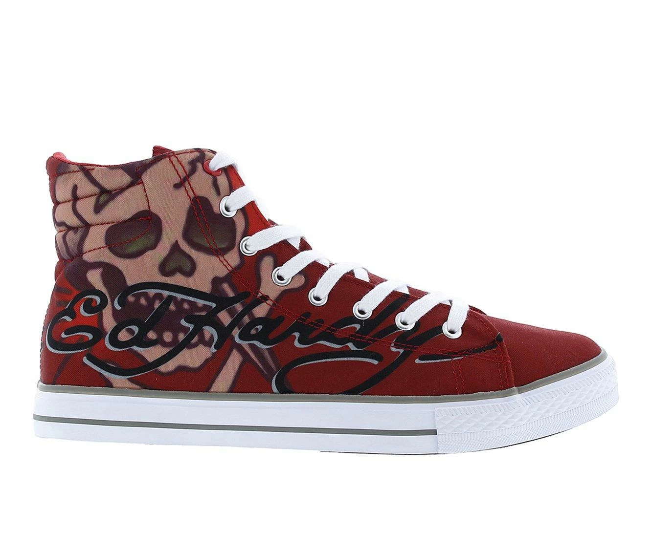 Men's Ed Hardy Tibby High-Top Casual Sneakers 1 Men's Ed Hardy Tibby High-Top Casual Sneakers
