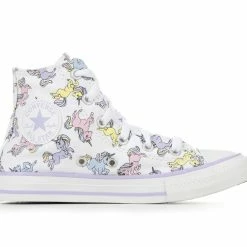 Girls' Converse Little Kid Chuck Taylor All Star Unicorn Mid Sneakers