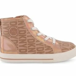 Girls' DKNY Little Kid & Big Kid Hannah Vertical Sneakers