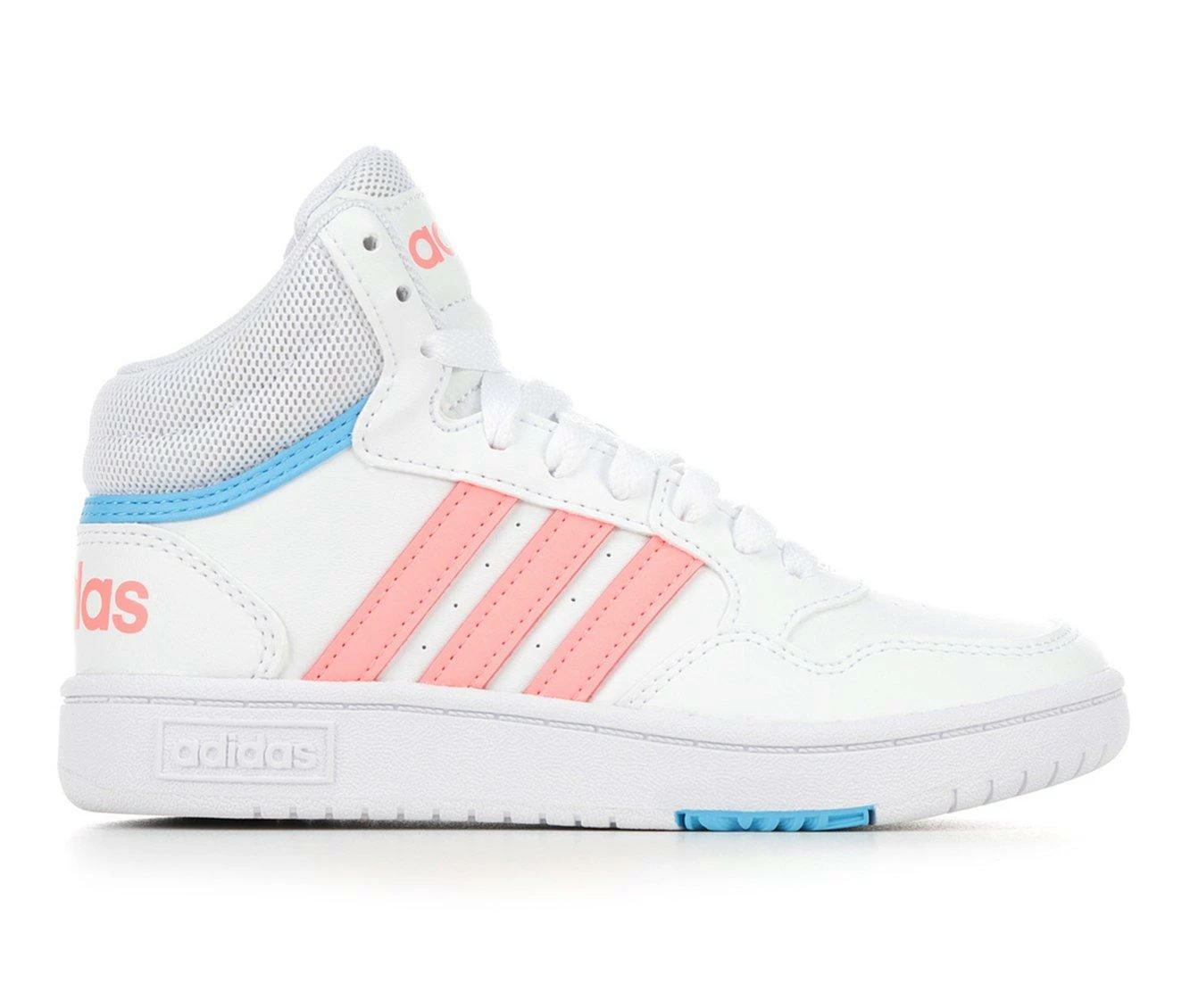 Girls' Adidas Little Kid & Big Kid Hoops Mid 3.0 Sneakers 1 Girls' Adidas Little Kid & Big Kid Hoops Mid 3.0 Sneakers