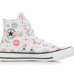 Girls' Converse Big Kid Chuck Taylor All Star Mystic Gem Mid Sneakers