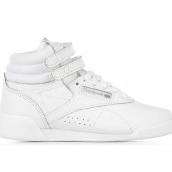 Girls' Reebok Little Kid Freestyle Hi Basketball Shoes