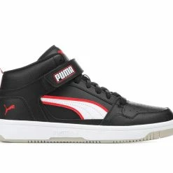 Men's Puma Rebound Strap Alumni Mid-Top Sneakers