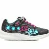 Girls' Skechers Little Kid & Big Kid Jumpsters Wishful Star Light-Up Sneakers