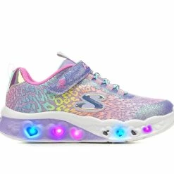 Girls' Skechers Little Kid & Big Kid Flutter Heart Lights Loves Light-Up Sneakers