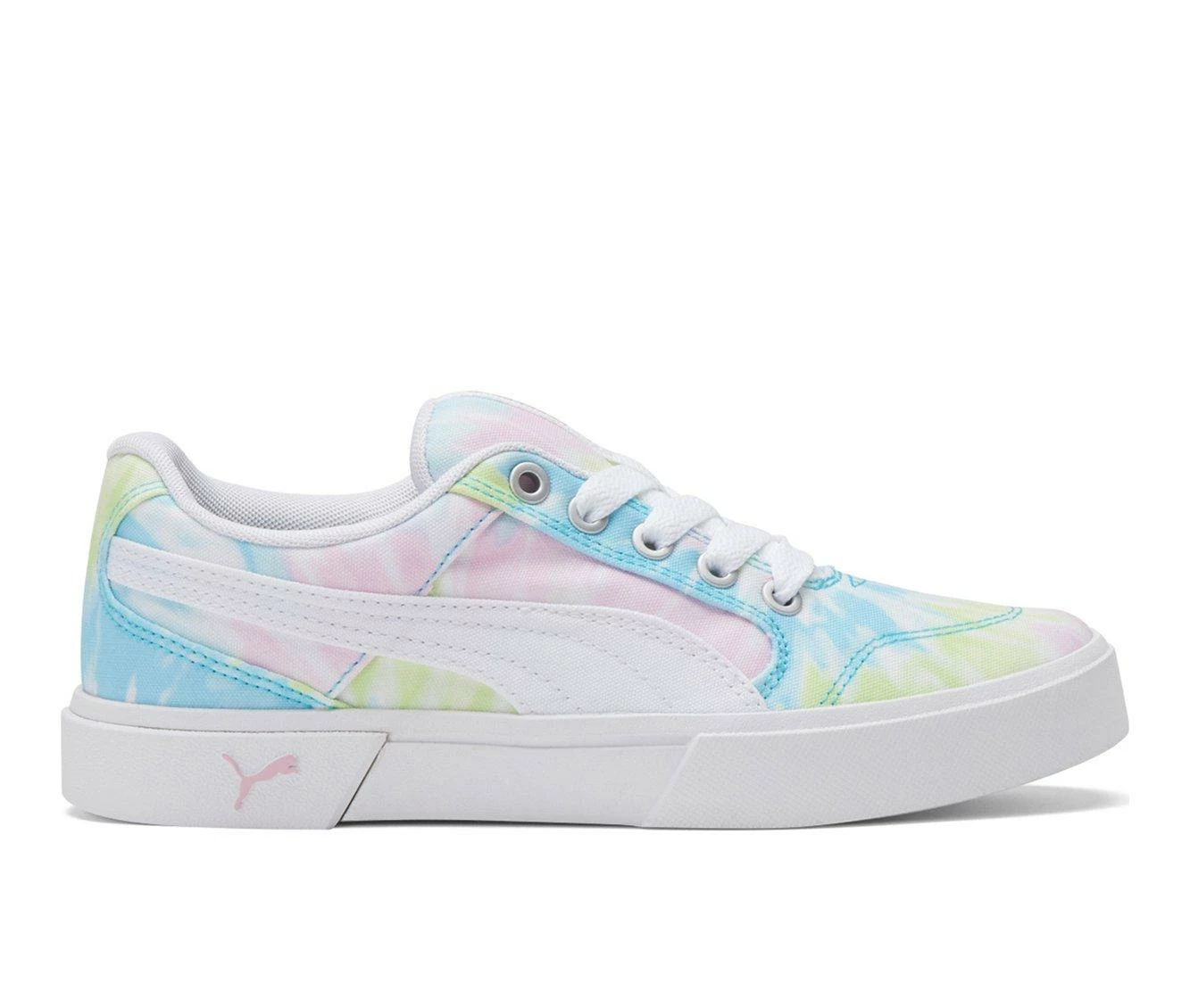 Girls' Puma C-REY Canvas Tie Dye Jr. Girls Sneakers 2 Girls' Puma C-REY Canvas Tie Dye Jr. Girls Sneakers - Image 2