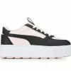 Girls' Puma Big Kid Karmen Rebelle Low Sustainable Platform Sneakers