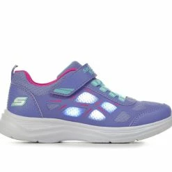 Girls' Skechers Little Kid & Big Kid Glimmer Kicks Light-Up Running Shoes