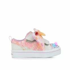 Girls' Skechers Toddler & Little Kid Twi-Lites Light-Up Platform Sneakers