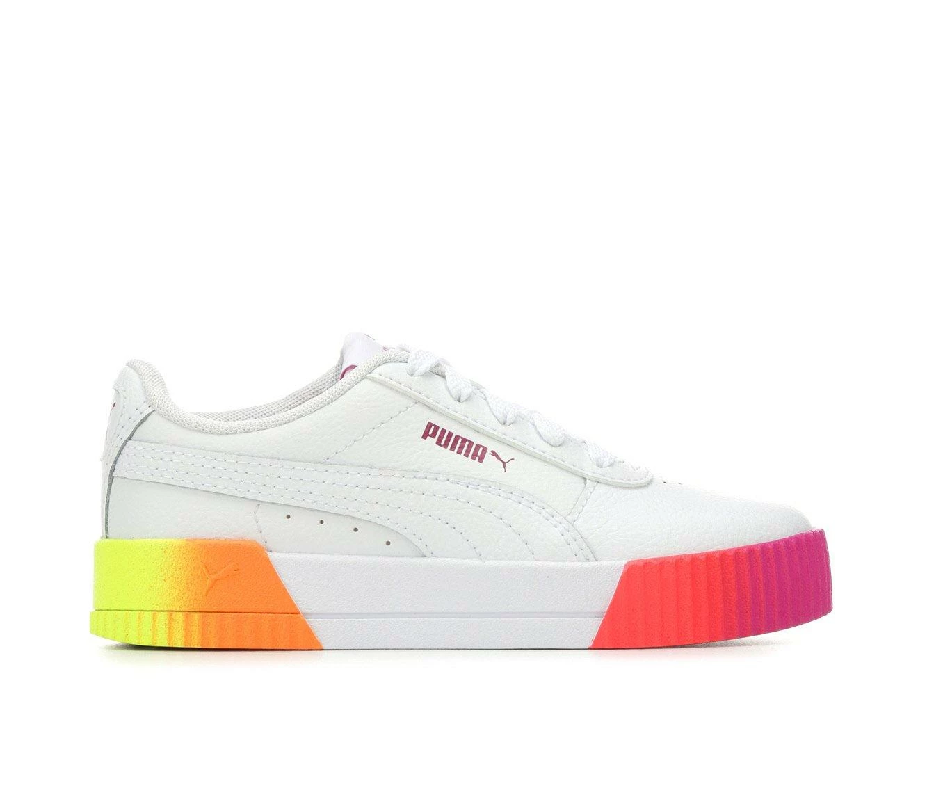 Girls' Puma Big Kid Carina Fade Junior Sneakers 2 Girls' Puma Big Kid Carina Fade Junior Sneakers - Image 2