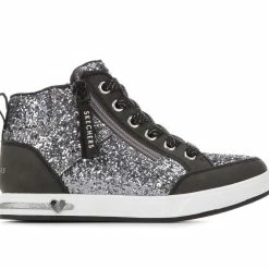 Girls' Skechers Little Kid & Big Kid Shoutouts 2.0 Mid-Top Sneakers