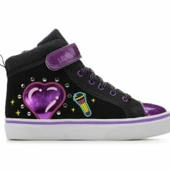 Girls' Nickelodeon Little Kid & Big Kid Lay Lay Mid-Top Sneakers