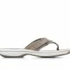 Women's Clarks Breeze Sea Flip-Flops