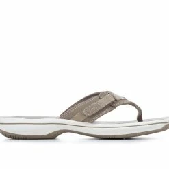 Women's Clarks Breeze Sea Flip-Flops