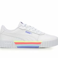 Girls' Puma Big Kid Carina 2.0 Stripes Sneakers -Reebok Shop 1 975