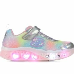 Girls' Skechers Little Kid & Big Kid Heart Lights Simply Love Light-Up Sneakers