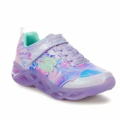 Girls' Skechers Little Kid & Big Kid Twisty Ice Light-Up Shoes -Reebok Shop 2 196