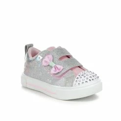 Girls' Skechers Toddler Twinkle Sparks Hearts Light-Up Sneakers -Reebok Shop 2 199