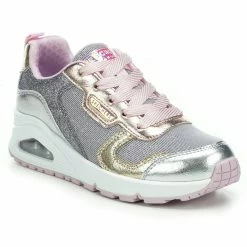 Girls' Skechers Little Kid & Big Kid Uno Metallic Remix Wedge Sneakers -Reebok Shop 2 240