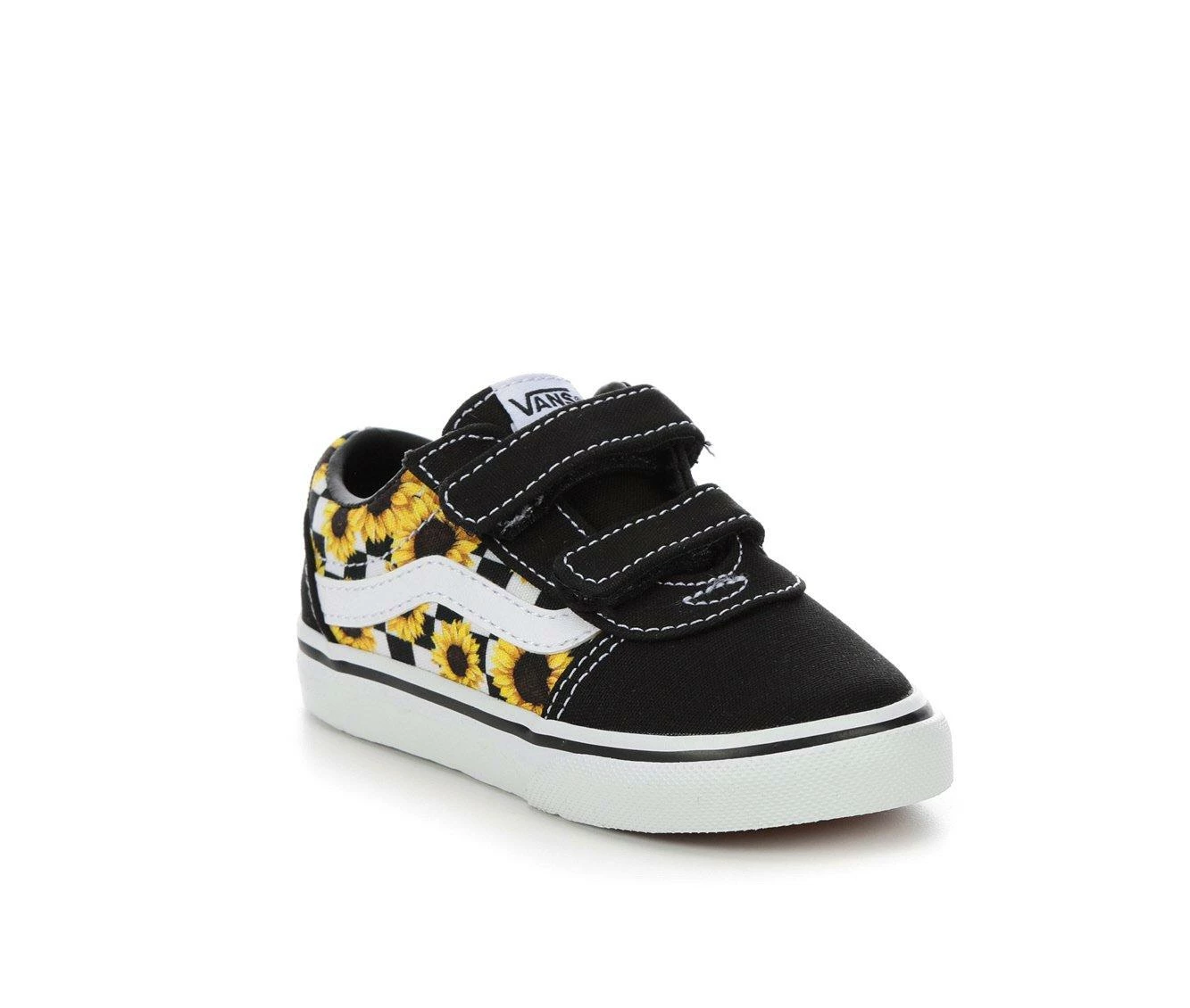 Girls' Vans Infant & Toddler Ward Velcro Skate Shoes 3 Girls' Vans Infant & Toddler Ward Velcro Skate Shoes - Image 3