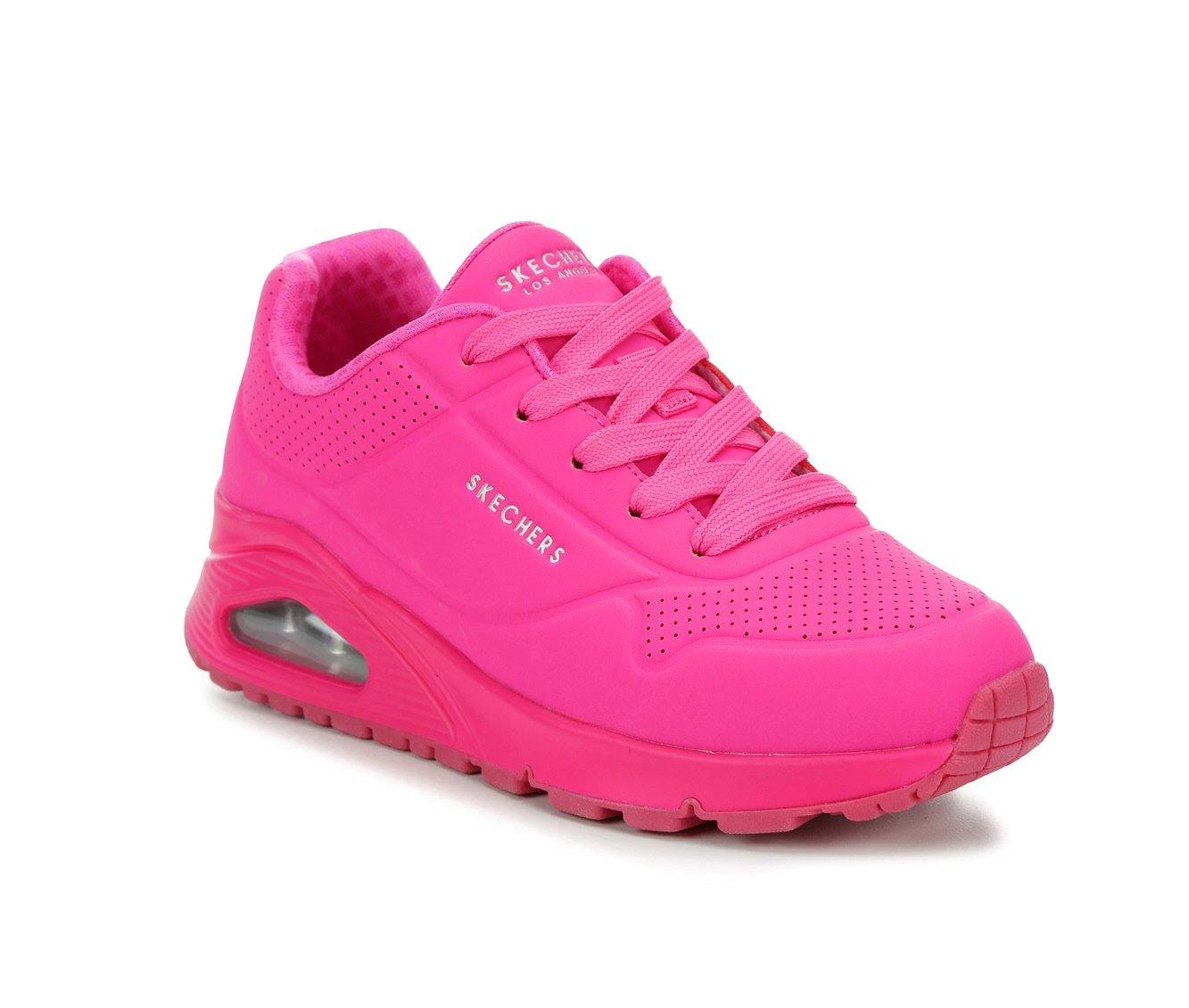 Girls' Skechers Little Kid & Big Kid Uno Gen 1 Wedge Sneakers 3 Girls' Skechers Little Kid & Big Kid Uno Gen 1 Wedge Sneakers - Image 3