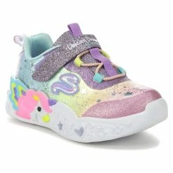 Girls' Skechers Toddler Unicorn Charmer Twilight Light-Up Shoes -Reebok Shop 2 316