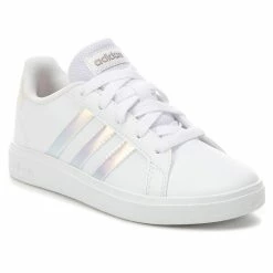 Girls' Adidas Little Kid & Big Kid Grand Court 2.0 Sustainable Sneakers 8 Girls' Adidas Little Kid & Big Kid Grand Court 2.0 Sustainable Sneakers -Reebok Shop 2 321