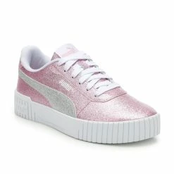 Girls' Puma Little Kid & Big Kid Carina 2.0 Glitter Platform Sneakers -Reebok Shop 2 342