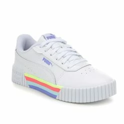 Girls' Puma Big Kid Carina 2.0 Stripes Sneakers -Reebok Shop 2 487