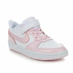 Girls' Nike Little Kid Court Borough Low 2 Sneakers -Reebok Shop 2 496