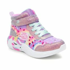 Girls' Skechers Little Kid & Big Kid Unicorn Dreams Light-Up High-Top Sneakers -Reebok Shop 2 550