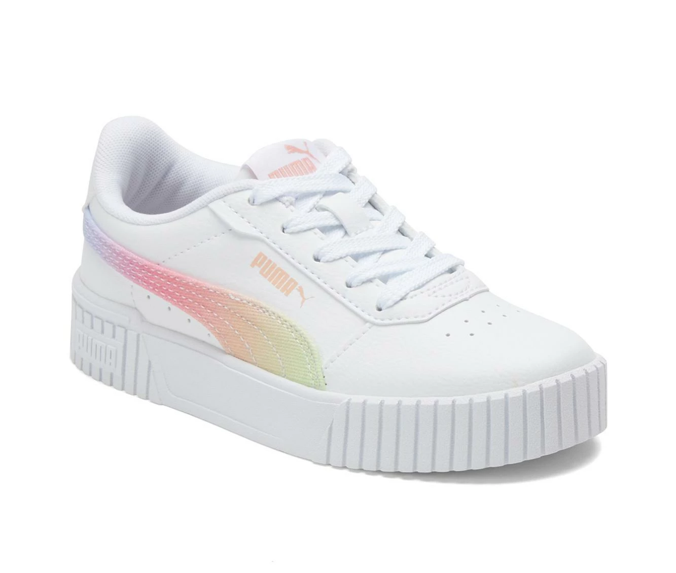 Girls' Puma Little Kid Carina 2.0 Butterfly Sneakers 3 Girls' Puma Little Kid Carina 2.0 Butterfly Sneakers - Image 3