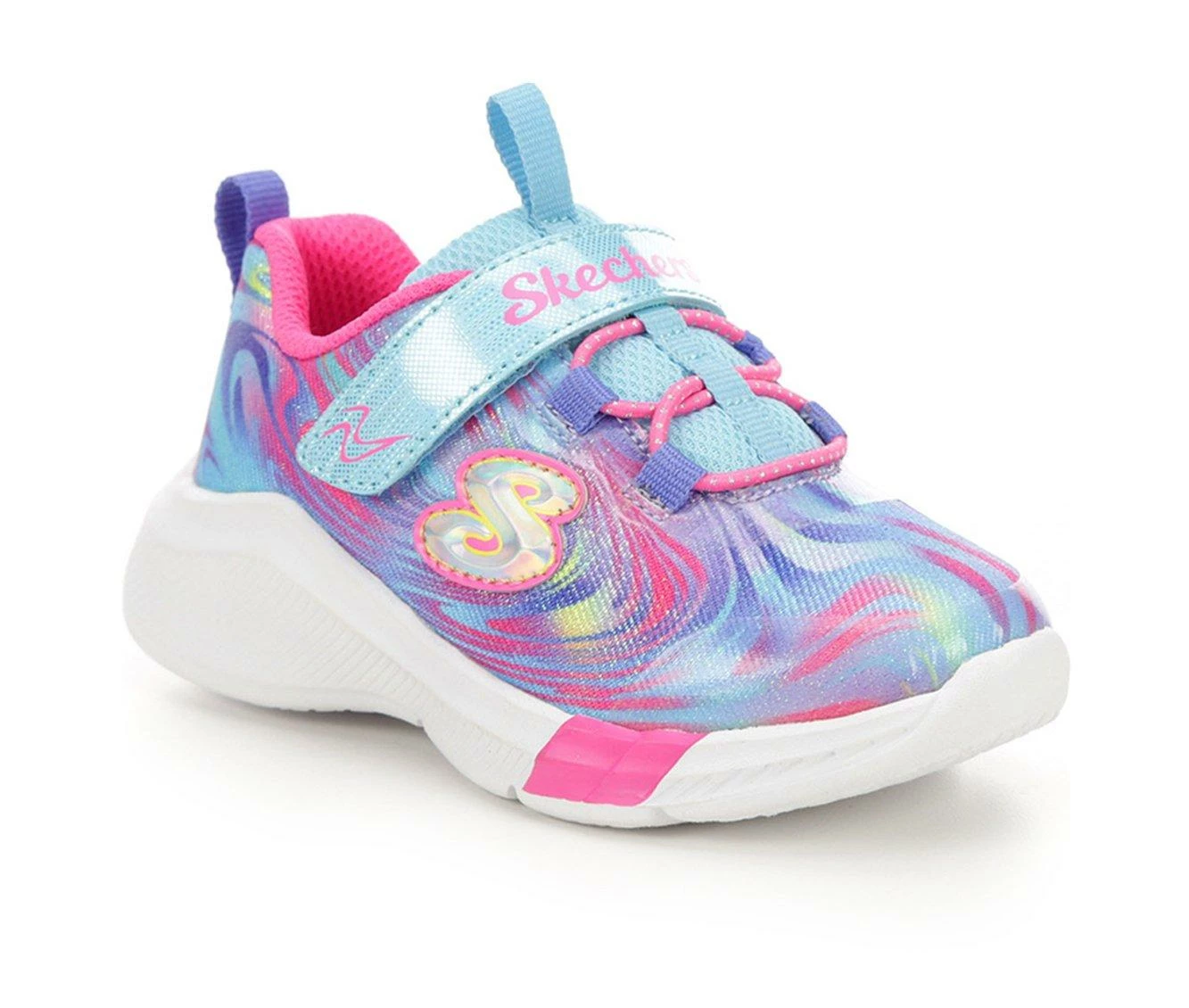 Girls' Skechers Toddler Dreamy Lites Running Shoes 3 Girls' Skechers Toddler Dreamy Lites Running Shoes - Image 3