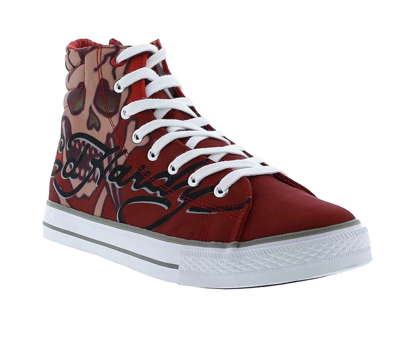Men's Ed Hardy Tibby High-Top Casual Sneakers 3 Men's Ed Hardy Tibby High-Top Casual Sneakers - Image 3