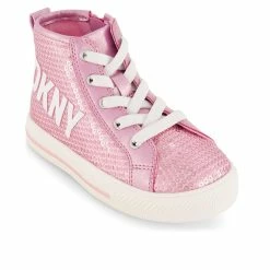 Girls' DKNY Toddler Hannah Sequin High Top Sneakers 8 Girls' DKNY Toddler Hannah Sequin High Top Sneakers -Reebok Shop 2 839