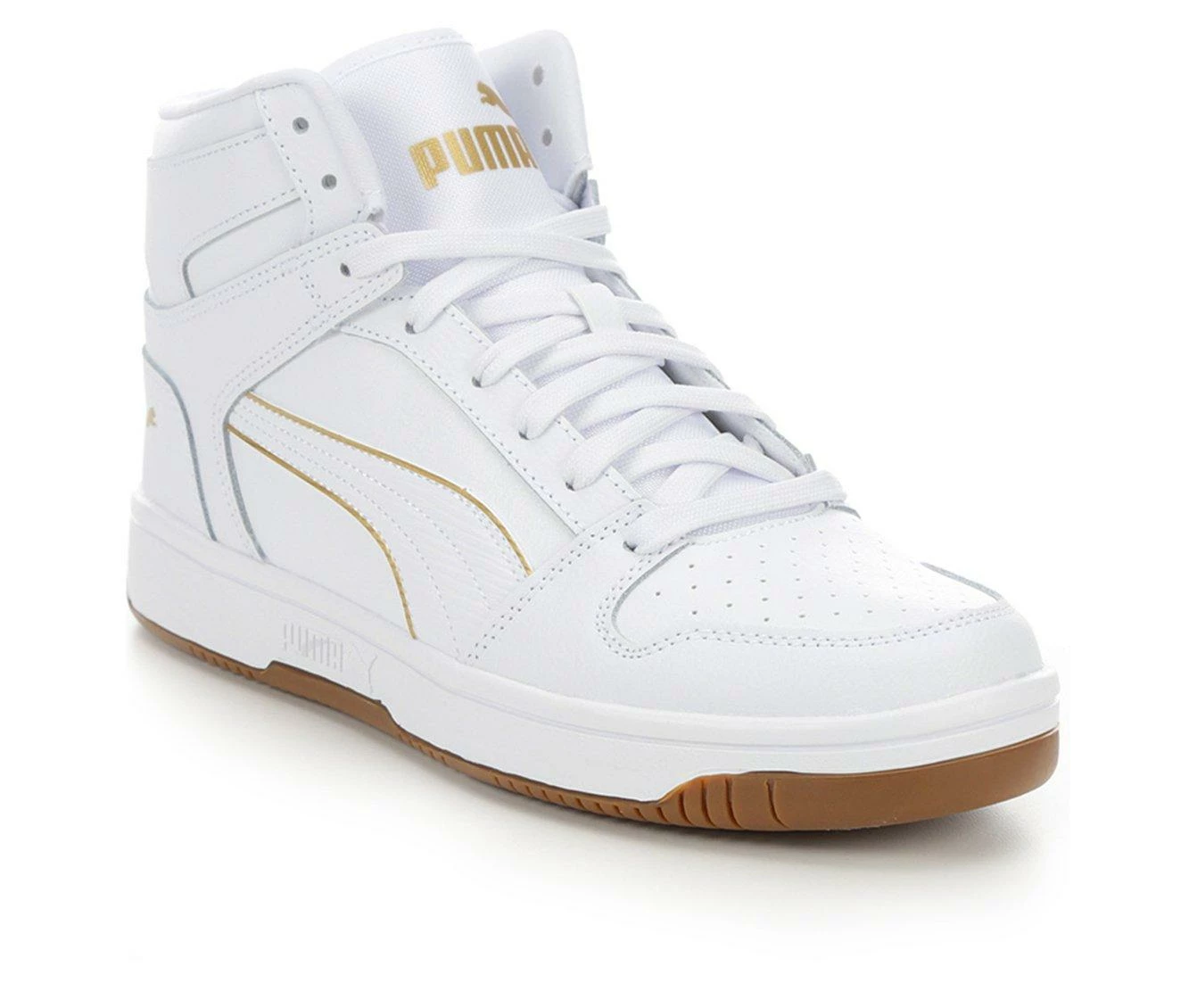 Men's Puma Rebound Layup Lux Sneakers 3 Men's Puma Rebound Layup Lux Sneakers - Image 3