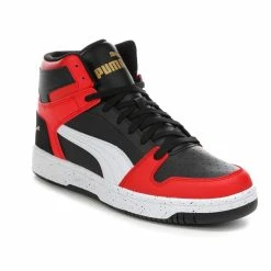 Men's Puma Rebound Layup Interest High-Top Sneakers -Reebok Shop 2 919