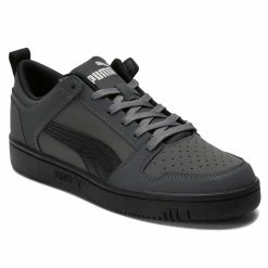 Men's Puma Rebound Layup Lo Nubuck Court Sneakers 8 Men's Puma Rebound Layup Lo Nubuck Court Sneakers -Reebok Shop 2 931