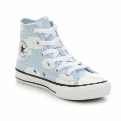 Girls' Converse Little Kid Chuck Taylor All Star Cloudy Mid Sneakers 8 Girls' Converse Little Kid Chuck Taylor All Star Cloudy Mid Sneakers -Reebok Shop 2 937