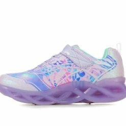 Girls' Skechers Little Kid & Big Kid Twisty Ice Light-Up Shoes -Reebok Shop 3 196